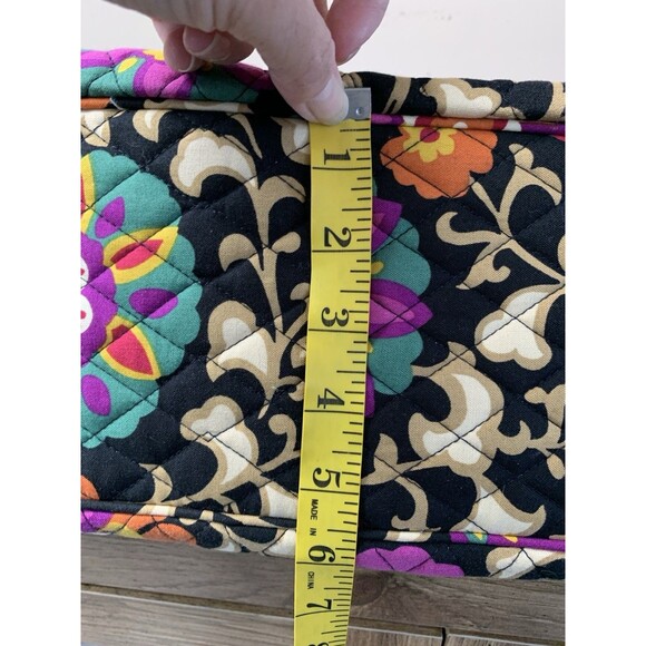 Vera Bradley Suzani Boho Floral Quilted Hand Shoulder Bag With Matching Wallet - Picture 16 of 16